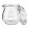 Bocaux en verre tulipe avec couvercle Weck APS 75 ml (lot de 12) FT197 APS