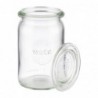 Bocaux en verre cylindriques avec couvercle Weck APS 145 ml (lot de 12) FT198 APS