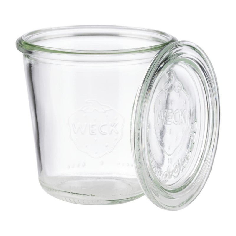 Bocaux en verre avec couvercle Weck APS 290ml (lot de 6) FT199 APS Bocaux en verre avec couvercle Weck APS 290ml (lot de 6) FT199 APS