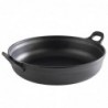 Plat à paella noir APS 280mm  FT264 APS