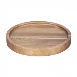 Assiette ronde en acacia Olympia 150mm  FT610 Olympia