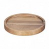 Assiette ronde en acacia Olympia 150mm  FT610 Olympia