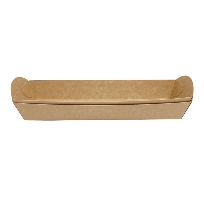 Barquettes pour sandwichs baguette Fiesta Recyclable (lot de 500) FT657 Fiesta Barquettes pour sandwichs baguette Fiesta Recyclable (lot de 500) FT657 Fiesta