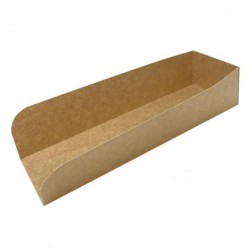 Barquettes à hot-dog Fiesta Recyclable 44x50mm (lot de 1000) FT662 Fiesta