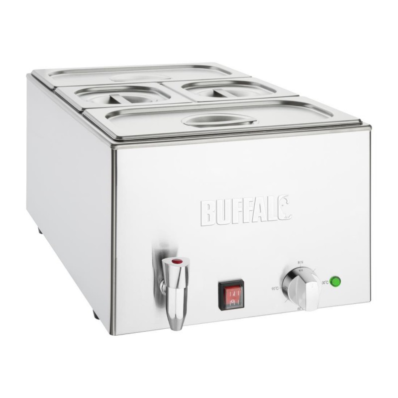 Bain-marie avec robinet et bacs Buffalo FT692 Buffalo Bain-marie avec robinet et bacs Buffalo FT692 Buffalo