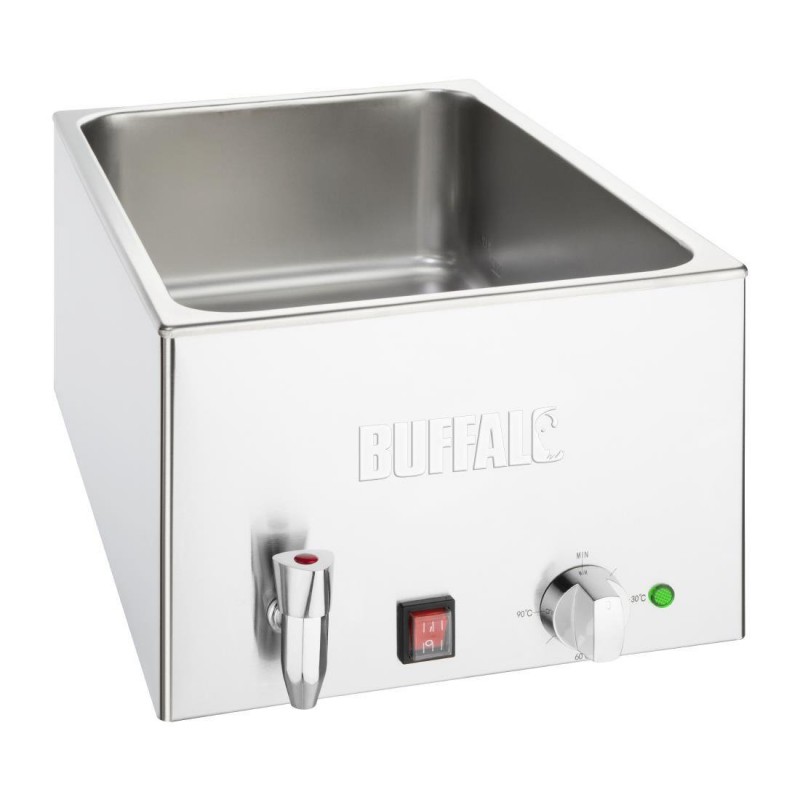 Bain-marie sans bac avec robinet Buffalo FT694 Buffalo Bain-marie sans bac avec robinet Buffalo FT694 Buffalo