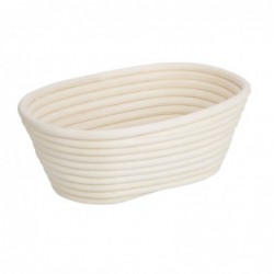 Panier de fermentation ovale en rotin Vogue 210x150x80mm FT837 Vogue