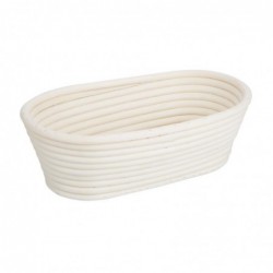 Panier de fermentation ovale en rotin Vogue 250x150x80mm FT838 Vogue