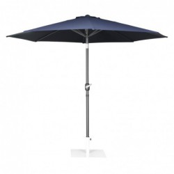 Parasol rond Bolero Seville 3m bleu marine FU504 Bolero