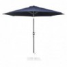 Parasol rond Bolero Seville 3m bleu marine FU504 Bolero