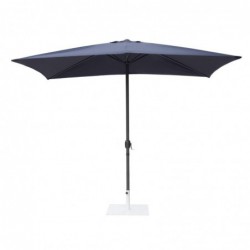 Parasol rectangulaire Bolero Seville 2x3m bleu marine FU506 Bolero
