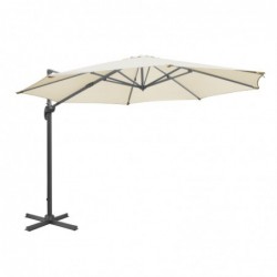 Parasol déporté professionnel Bolero Venice crème 3