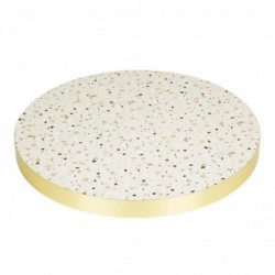Plateau de table rond Terrazzo Bolero 600 mm FU518 Bolero
