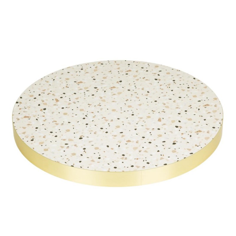 Plateau de table rond Terrazzo Bolero 600 mm FU518 Bolero Plateau de table rond Terrazzo Bolero 600 mm FU518 Bolero