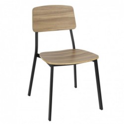 Chaises d'intérieur en bois Bolero Beaufort (lot de 2) FU524 Bolero