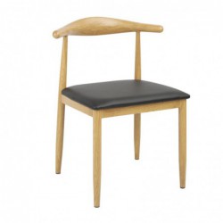 Chaises d'intérieur rembourrées Bolero Camden (lot de 2) FU529 Bolero