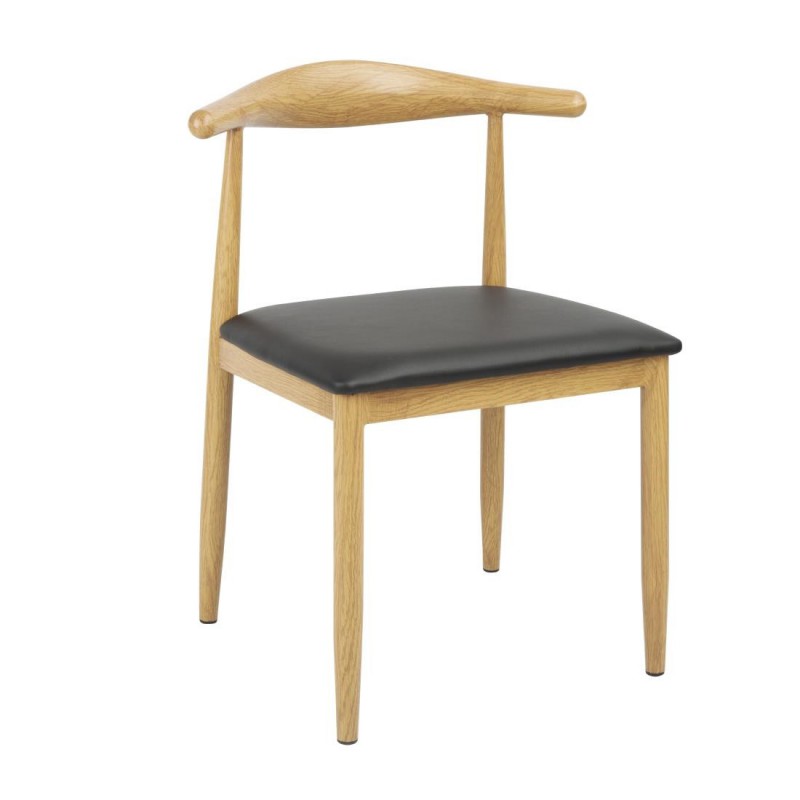 Chaises d'intérieur rembourrées Bolero Camden (lot de 2) FU529 Bolero Chaises d'intérieur rembourrées Bolero Camden (lot de 2) FU529 Bolero