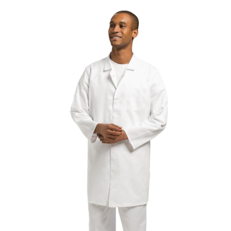 Blouse hygiénique homme Whites L A360-L Whites Chefs Clothing Blouse hygiénique homme Whites L A360-L Whites Chefs Clothing
