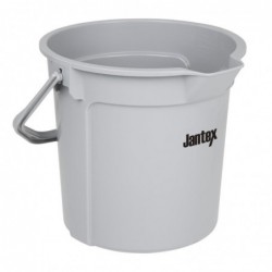 Seau gradué Jantex gris avec bec verseur 14 litres FU589 Jantex