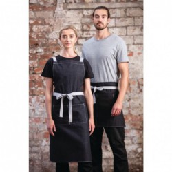 Tablier serveur court denim Southside noir 760mm B995 Southside