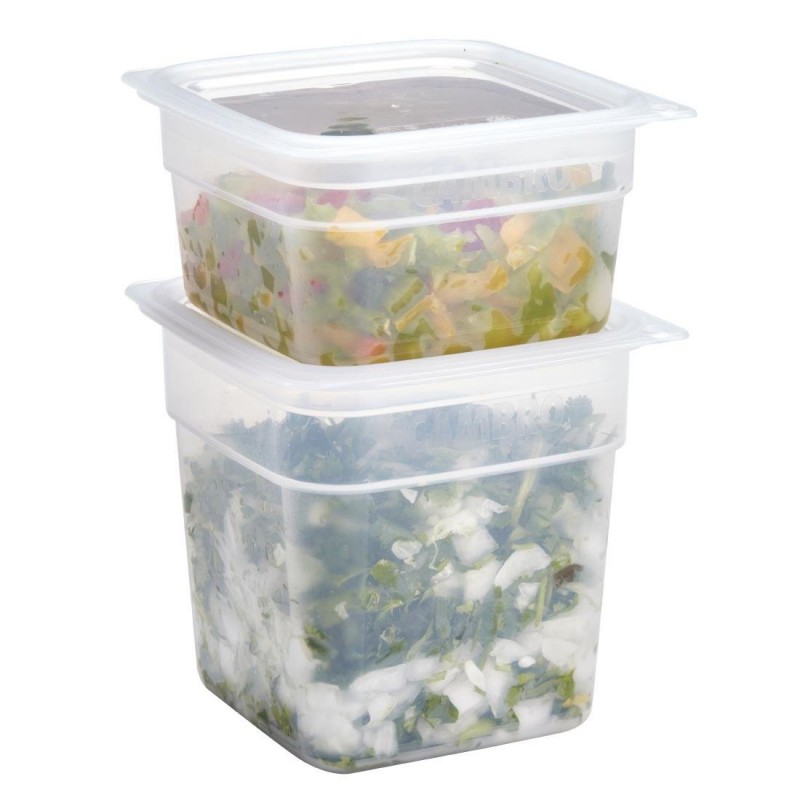 Boîtes de stockage avec couvercle Cambro FreshPro (lot de 2 x 0 Boîtes de stockage avec couvercle Cambro FreshPro (lot de 2 x 0