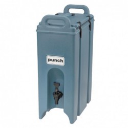Distributeur de boissons isotherme Camtainer Cambro 500LCD 18L bleu ardoise FU691 Cambro
