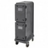 Grand chariot Pro Cart Ultra Cambro chaud/froid 2 portes anthracite FU693 Cambro
