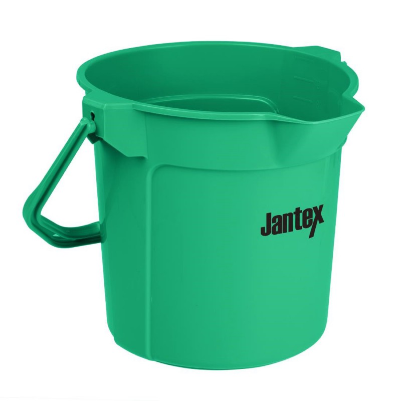 Seau gradué avec bec verseur Jantex 10L vert FU833 Jantex Seau gradué avec bec verseur Jantex 10L vert FU833 Jantex