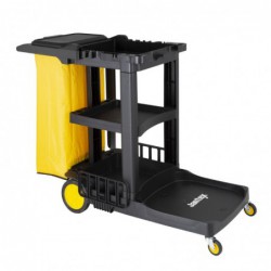 Chariot de nettoyage Jantex noir FU997 Jantex