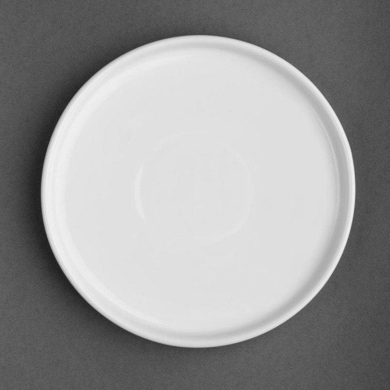 Assiettes plates rondes Olympia Whiteware 150mm (lot de 6) FW812 Olympia Assiettes plates rondes Olympia Whiteware 150mm (lot de 6) FW812 Olympia