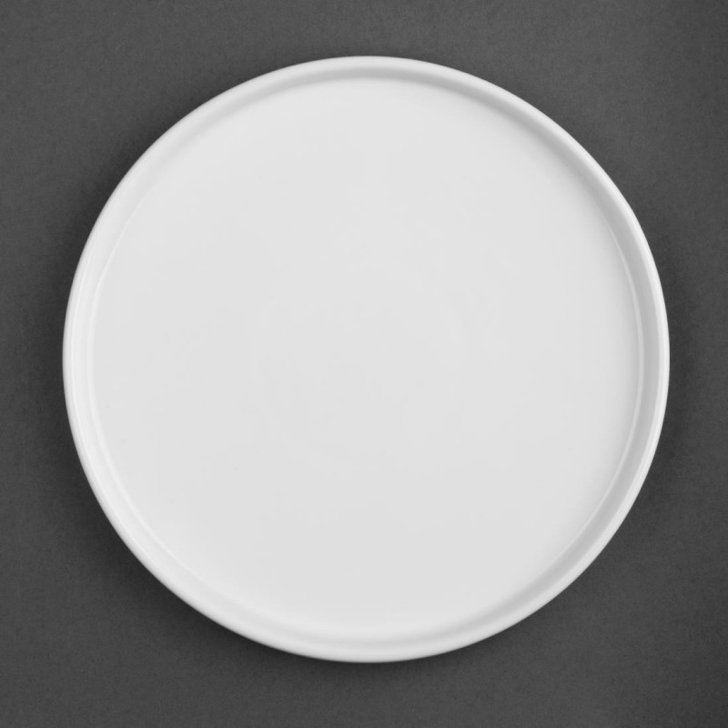 Assiettes plates rondes Olympia Whiteware 268mm (lot de 4) FW814 Olympia Assiettes plates rondes Olympia Whiteware 268mm (lot de 4) FW814 Olympia