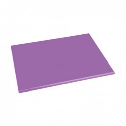 Petite planche à découper haute densité Hygiplas violette 229x305x12mm FX100 Hygiplas