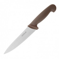 Couteau de cuisinier Hygiplas marron 16cm FX115 Hygiplas