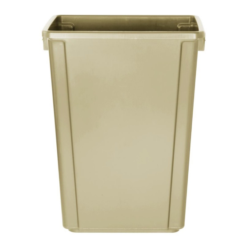 Poubelle Jantex Slim beige 60L FX149 Jantex