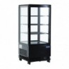 Vitrine réfrigérée positive noire Polar Série C 68L G211 Polar