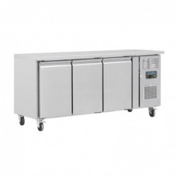 Table réfrigérée positive 3 portes 339L Polar Série U G378 Polar
