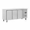 Table réfrigérée positive 3 portes 339L Polar Série U G378 Polar
