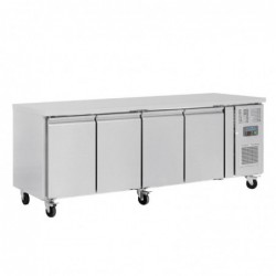 Table réfrigérée positive 4 portes 449L Polar Série U G379 Polar