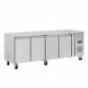 Table réfrigérée positive 4 portes 449L Polar Série U G379 Polar