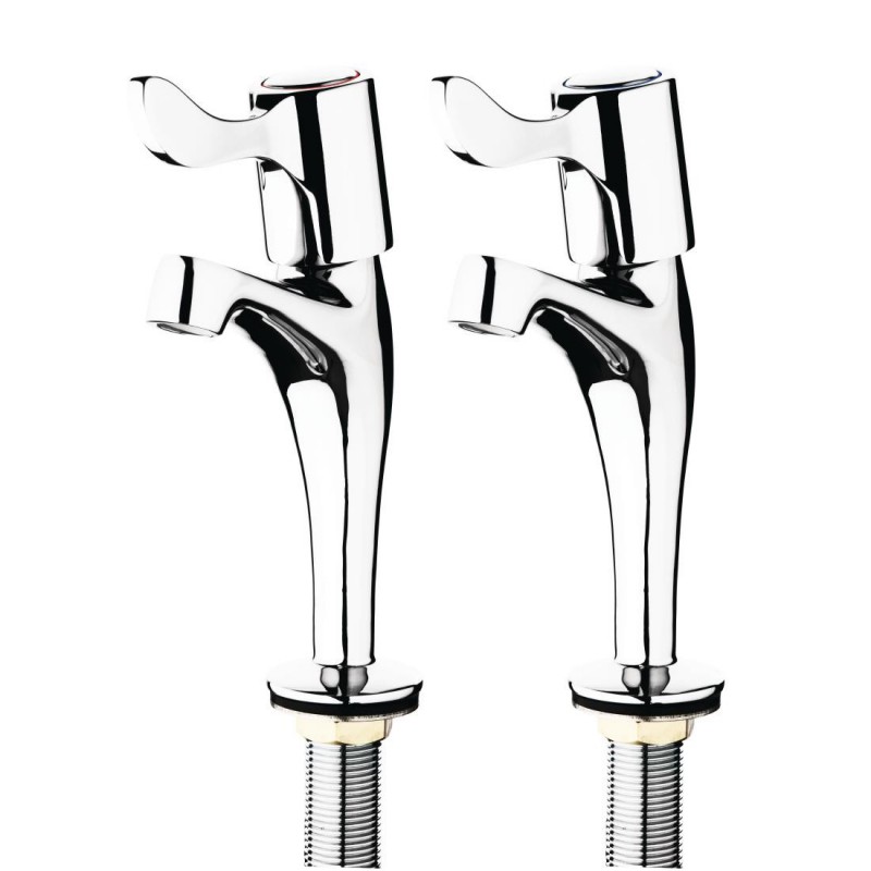 Robinets levier à col élevé Vogue (lot de 2) G461 Vogue Robinets levier à col élevé Vogue (lot de 2) G461 Vogue