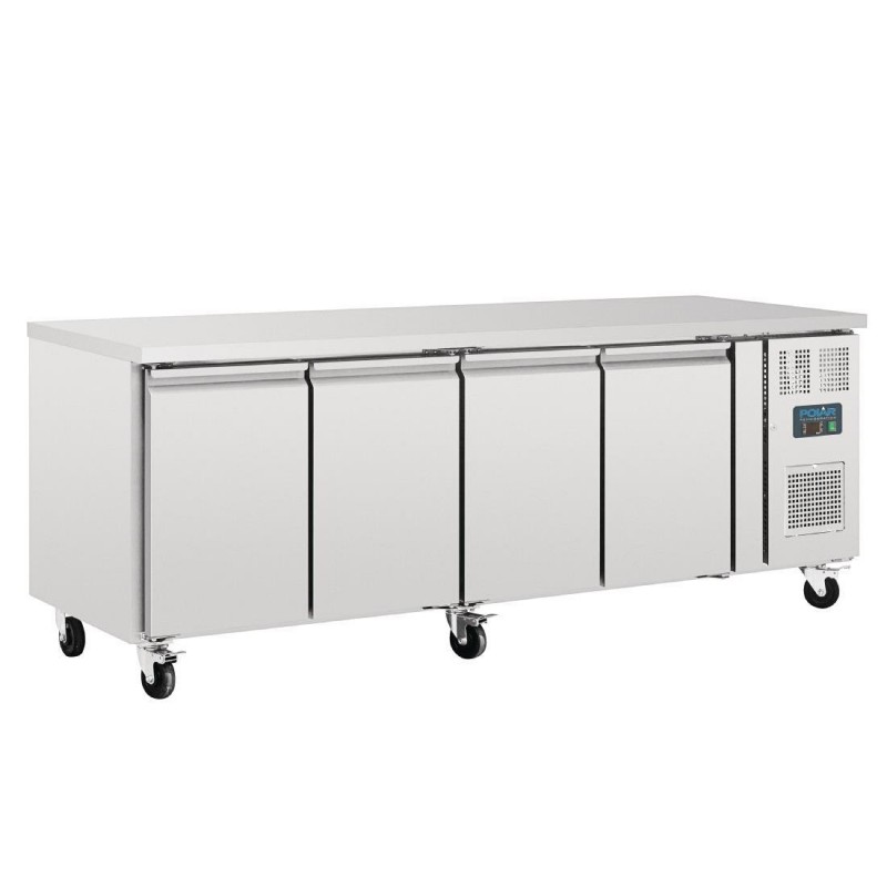Table réfrigérée positive 4 portes Polar Série U 553L G598 Polar Table réfrigérée positive 4 portes Polar Série U 553L G598 Polar