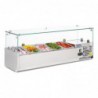 Saladette réfrigérée Polar Série G 5x GN1/4 G608 Polar