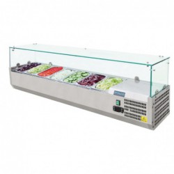 Saladette réfrigérée Polar Série G 7x GN1/4 G609 Polar