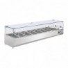 Saladette réfrigérée Polar Série G 8x GN1/4 G610 Polar