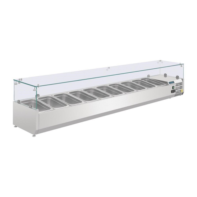 Saladette réfrigérée Polar Série G 10x GN1/4 G611 Polar Saladette réfrigérée Polar Série G 10x GN1/4 G611 Polar