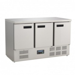 Table réfrigérée 3 portes 368L Polar Série G G622 Polar
