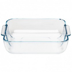 Plat carré en verre Pyrex 210mm GD029 Pyrex