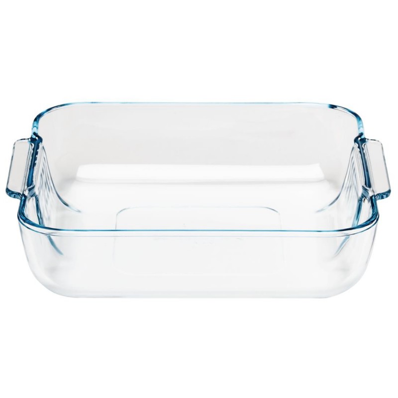 Plat carré en verre Pyrex 210mm GD029 Pyrex Plat carré en verre Pyrex 210mm GD029 Pyrex
