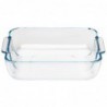 Plat carré en verre Pyrex 210mm GD029 Pyrex