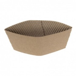 Bagues anti chaleur pour gobelets 227ml x1000 GD328 Fiesta